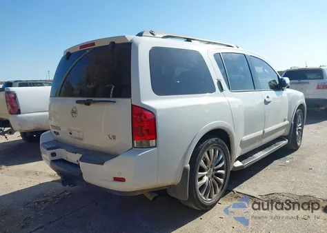 2008 Nissan Armada Le из США, поврежденный, VIN 5N1BA08D58N604957